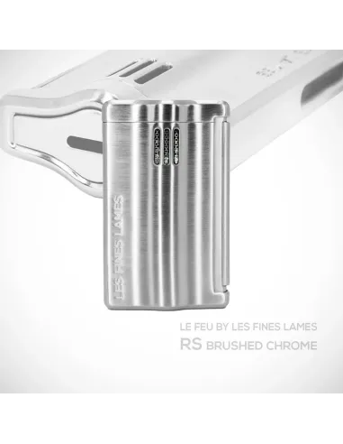 Зажигалка для сигар LE FEU RS - Brushed Chrome