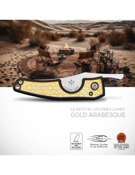 Сигарный нож Le Petit Gold Arabesque