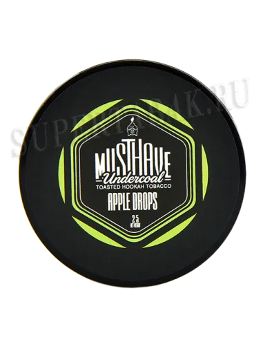 Табак для кальяна Must Have  - Apple Drops - С ароматом яблочных леденцов (мини 25 гр)