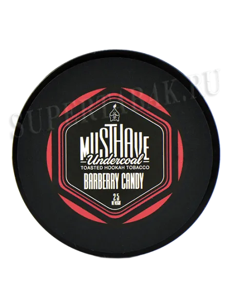Табак для кальяна Must Have  - Barberry Candy - С ароматом барбарисовых конфет (мини 25 гр)