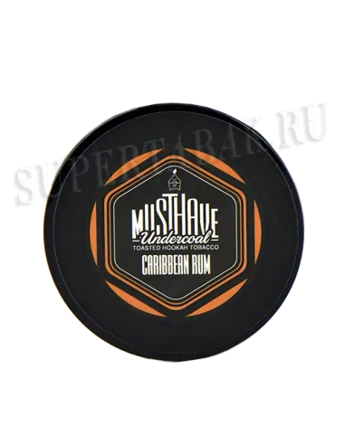 Табак для кальяна Must Have  - Caribbean Rum - С ароматом рома (мини 25 гр)