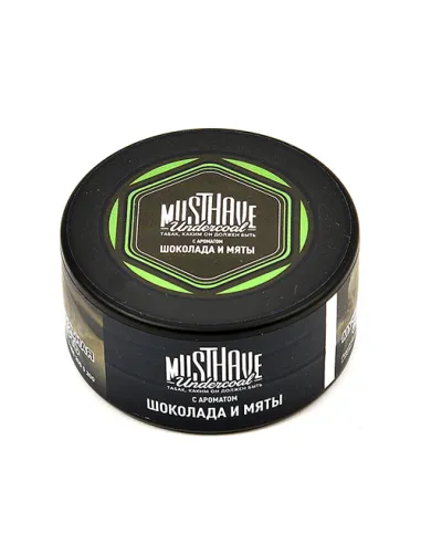 Табак для кальяна Must Have  - Choco Mint - С ароматом шоколада и мяты (мини 25 гр)