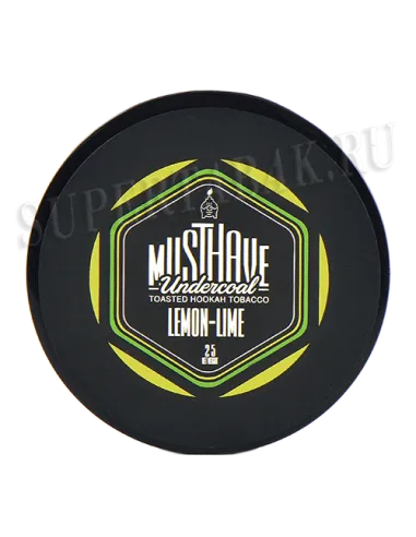 Табак для кальяна Must Have  - Lemon-Lime - С ароматом лимона и лайма (мини 25 гр)