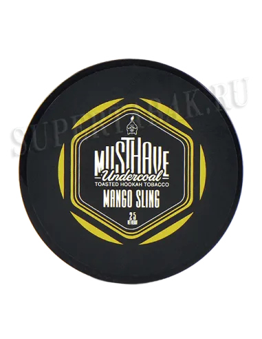 Табак для кальяна Must Have  - Mango Sling - С ароматом напитка манго слинг (мини 25 гр)