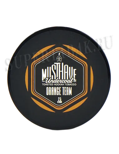 Табак для кальяна Must Have  - Orange Team - С ароматом апельсина и мандарина (мини 25 гр)