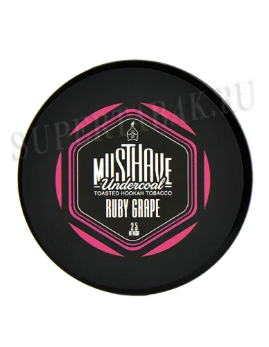 Табак для кальяна Must Have  - Ruby Grape - С ароматом винограда и мяты (мини 25 гр)