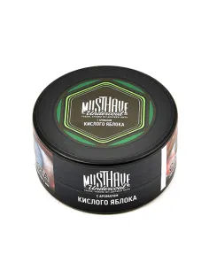 Табак для кальяна Must Have  - Sour Apple - С ароматом кислого яблока (мини 25 гр)