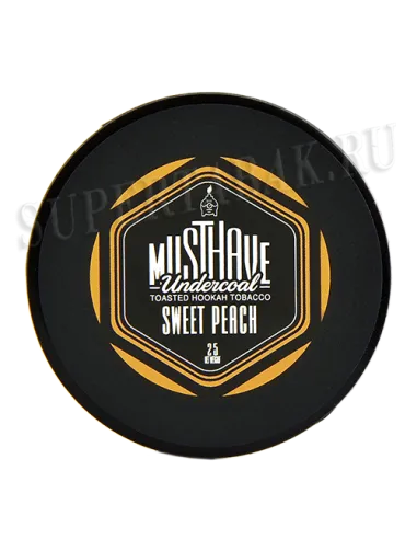 Табак для кальяна Must Have  - Sweet Peach - С ароматом персика (мини 25 гр)