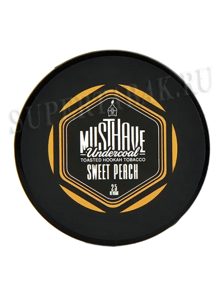 Табак для кальяна Must Have  - Sweet Peach - С ароматом персика (мини 25 гр)