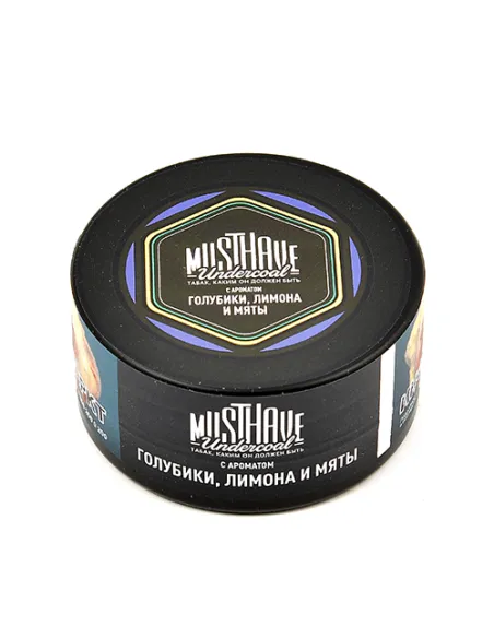 Табак для кальяна Must Have  - С ароматом голубики, лимона и мяты (мини 25 гр)