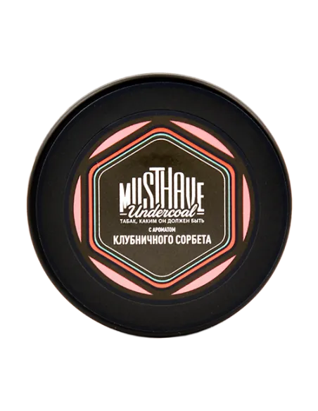 Табак для кальяна Must Have  - С ароматом клубничного сорбета (мини 25 гр)