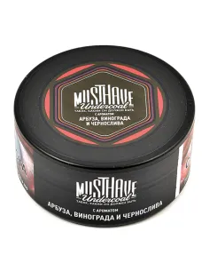 Табак для кальяна Must Have - Araram - С ароматом арбуза, винограда и чернослива (Банка 125 гр)