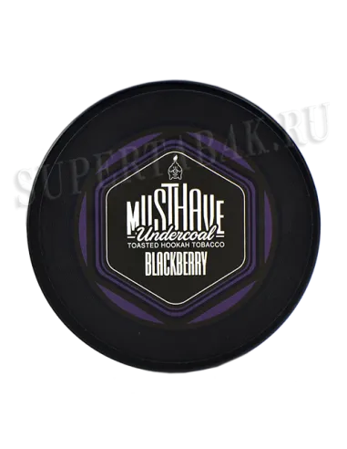 Табак для кальяна Must Have - Blackberry - С ароматом ежевики (Банка 125 гр)