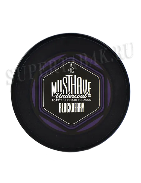 Табак для кальяна Must Have - Blackberry - С ароматом ежевики (Банка 125 гр)
