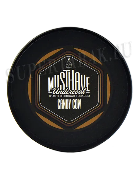 Табак для кальяна Must Have - Candy Cow - С ароматом карамели и сгущённого молока (Банка 125 гр)