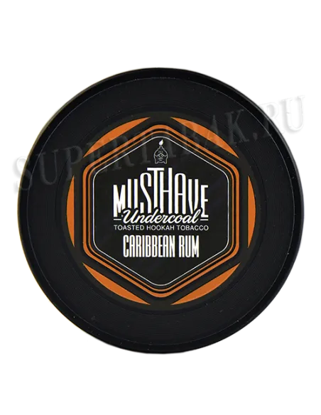 Табак для кальяна Must Have - Caribbean Rum - С ароматом рома (Банка 125 гр)