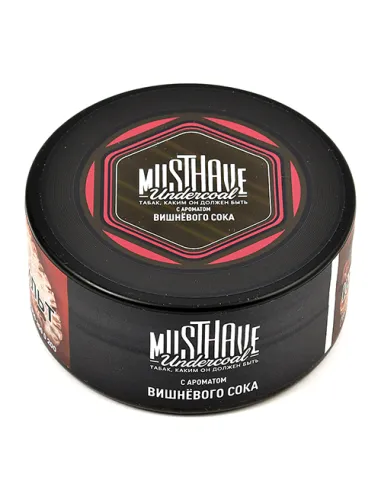 Табак для кальяна Must Have - Cherry Juice - С ароматом вишнёвого сока (Банка 125 гр)