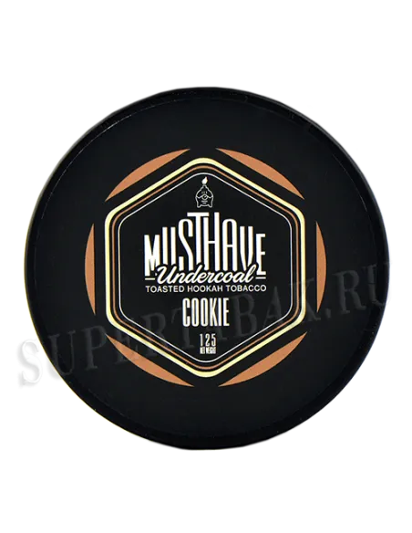 Табак для кальяна Must Have - Cookie - С ароматом шоколадного печенья (Банка 125 гр)