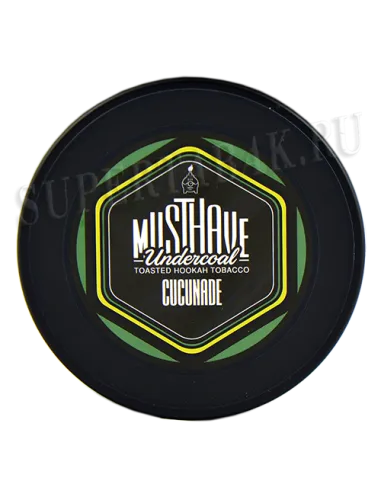 Табак для кальяна Must Have - Cucunade - С ароматом огуречного лимонада (Банка 125 гр)