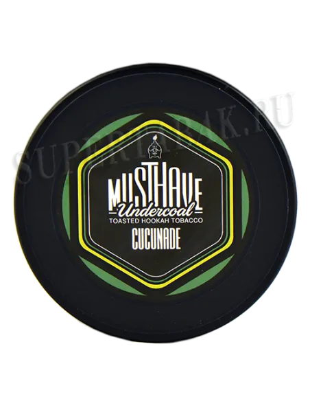 Табак для кальяна Must Have - Cucunade - С ароматом огуречного лимонада (Банка 125 гр)
