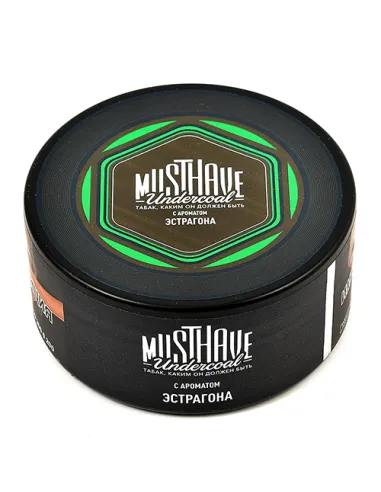 Табак для кальяна Must Have - Estragon - С ароматом эстрагона (Банка 125 гр)