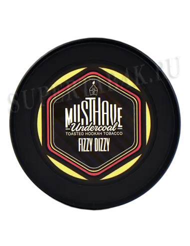 Табак для кальяна Must Have - Fizzy Dizzy - С ароматом шампанского и барбариса (Банка 125 гр)