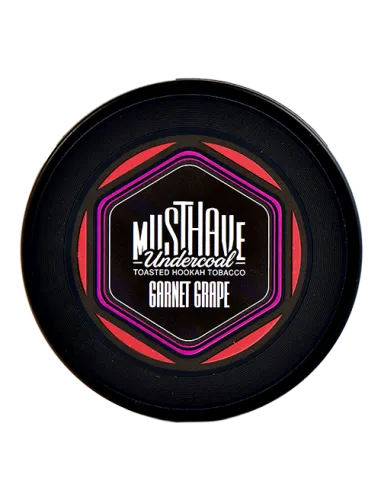 Табак для кальяна Must Have - Garnet Grape - С ароматом граната и винограда  (Банка 125 гр)