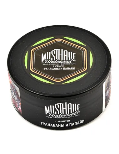 Табак для кальяна Must Have - Guanapapa - С ароматом гуанабаны и папайи (Банка 125 гр)