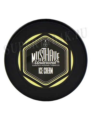 Табак для кальяна Must Have - Ice Cream - С ароматом сливочного мороженого (Банка 125 гр)