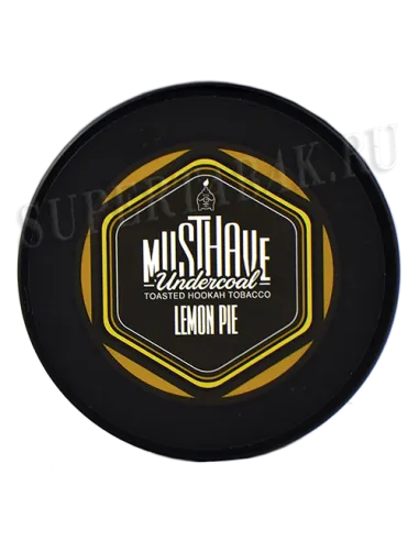 Табак для кальяна Must Have - Lemon Pie - С ароматом лимонного пирога (Банка 125 гр)