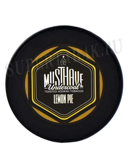 Табак для кальяна Must Have - Lemon Pie - С ароматом лимонного пирога (Банка 125 гр)