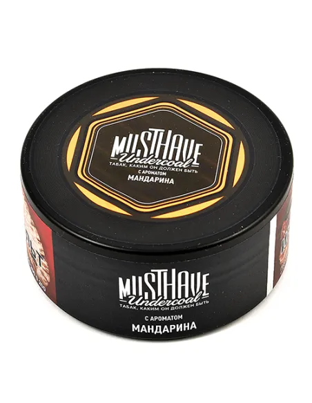 Табак для кальяна Must Have - Mandarin - С ароматом мандарина (Банка 125 гр)