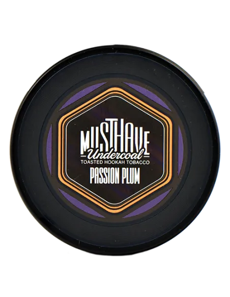 Табак для кальяна Must Have - Passion Plum - С ароматом сливы и маракуйи (Банка 125 гр)