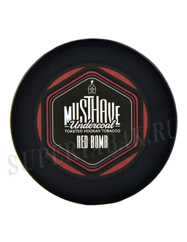 Табак для кальяна Must Have - Red Bomb - С ароматом граната (Банка 125 гр)