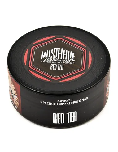 Табак для кальяна Must Have - Red Tea - С ароматом красного фруктового чая (Банка 125 гр)