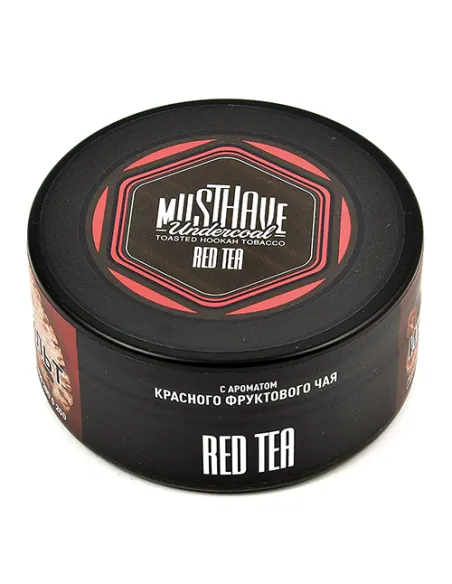 Табак для кальяна Must Have - Red Tea - С ароматом красного фруктового чая (Банка 125 гр)