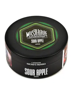 Табак для кальяна Must Have - Sour Apple - С ароматом кислого яблока (Банка 125 гр)