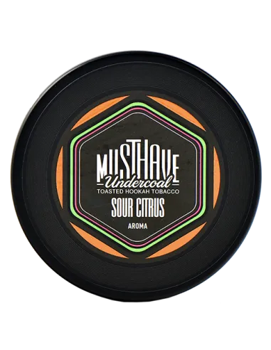Табак для кальяна Must Have - Sour Citrus - С ароматом кислых цитрусов (Банка 125 гр)