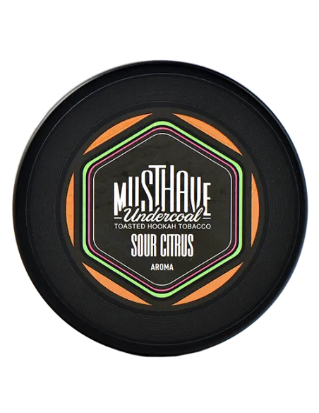 Табак для кальяна Must Have - Sour Citrus - С ароматом кислых цитрусов (Банка 125 гр)