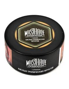 Табак для кальяна Must Have - Sour Tropic - С ароматом кислых тропических фруктов (Банка 125 гр)