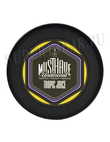 Табак для кальяна Must Have - Tropic Juice - С ароматом тропического сока (Банка 125 гр)
