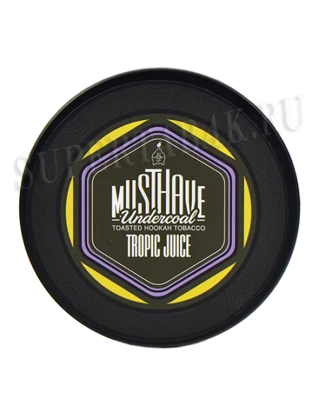Табак для кальяна Must Have - Tropic Juice - С ароматом тропического сока (Банка 125 гр)