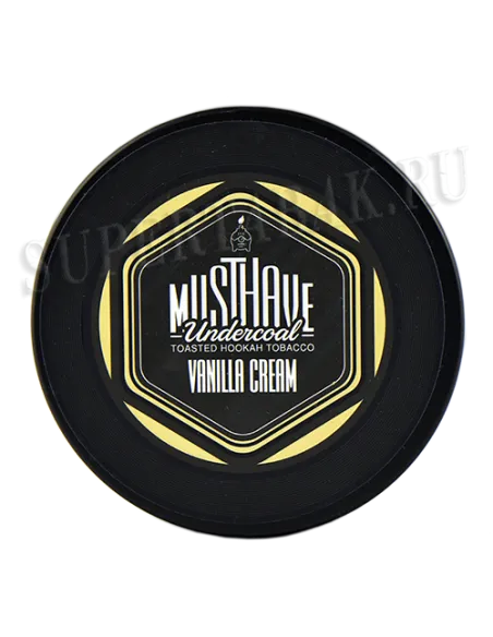 Табак для кальяна Must Have - Vanilla Cream - С ароматом ванили (Банка 125 гр)