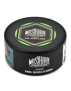 Табак для кальяна Must Have - С ароматом киви, яблока и лайма (Банка 125 гр)