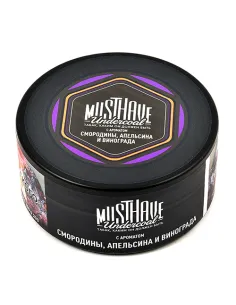 Табак для кальяна Must Have - С ароматом смородины, апельсина и винограда (Банка 125 гр)