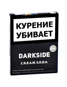 Табак для кальяна DarkSide - CORE -  C.R.E.A.M.S.O.D.A. (25 ГРАММ)