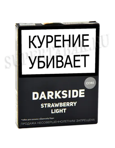 Табак для кальяна DarkSide - CORE -  Strawberry Light (30 ГРАММ)