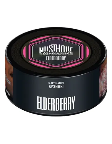 Табак для кальяна Must Have - Elderberry - С ароматом бузины (Банка 125 гр)