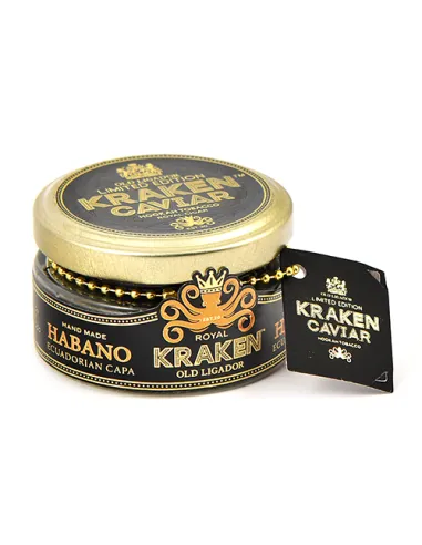Табак для кальяна Kraken  Line Caviar  Ecuadorian Capa Habano (Эквадорский бленд) - 30 г. (Стекло)