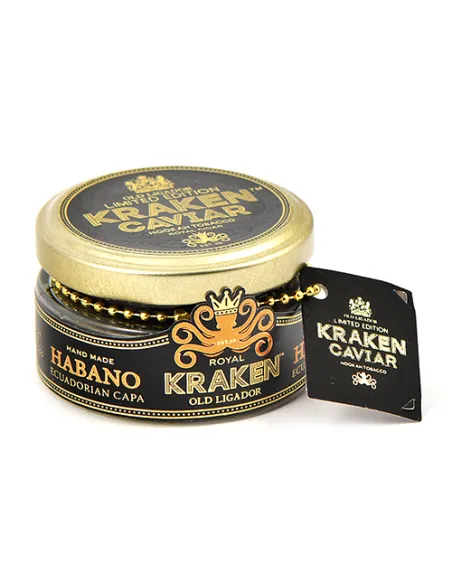 Табак для кальяна Kraken  Line Caviar  Ecuadorian Capa Habano (Эквадорский бленд) - 30 г. (Стекло)